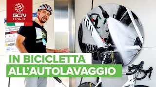 Come pulire la bici all'autolavaggio | Manutenzione base per bici da strada