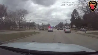 Dash Cam: Whitefish Bay Police Pursuit on April 6, 2022
