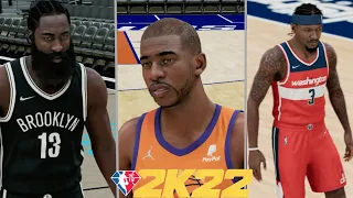 NBA 2K22: ALL NEWLY ADDED FACE SCANS FOR NBA PLAYERS NBA 2K22  *They Look Amazing*