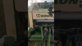 silage on the rain-Krone combipack 1500