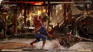 Mortal Kombat 1 Homelander VS Jumping Demon