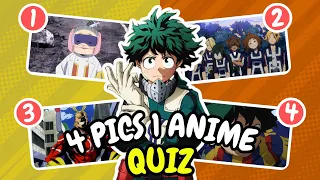 4 PICTURES 1 ANIME QUIZ 📸🎮❓ (SUPER EASY - HARD)🧡