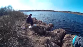 рыбалка на реке Жабня (присутствует не цензурные выражения)