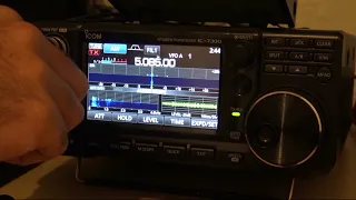 Receiving AM Shortwave Broadcast On The IC-7300, My Favorite Broadcaster