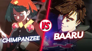 GGST ▰ chimpanzee (Bedman) Vs Day 5 Baaru (Slayer) | Guilty Gear Strive High Level Replay 🔥