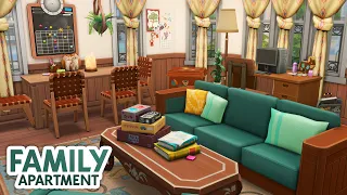 Realistic Family Apartment // The Sims 4 Speed Build: Apartment Renovation