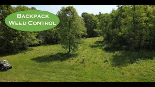 Backpack Sprayer Techniques for Weed Control in Christmas Tree Farming