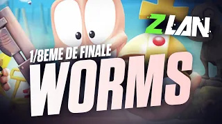 #ZLAN2021 [1/8 DE FINALE] CSA VS STONKS INDUSTRIES - WORMS ► LA PIRE GAME DE WORMS JAMAIS VUE !