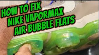 How to Fix a Flat in your Nike Air Bubbles