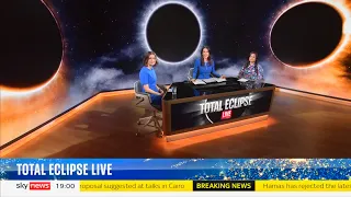 Eclipse USA 2024 | Behind the Scenes of Sky News Total Eclipse Special 🌑