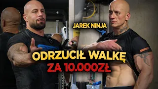 Odrzuciłem walkę za 10.000zł z dobrym zawodnikiem... | NINJA JAREK i trening łap z Piekarzem 🔥