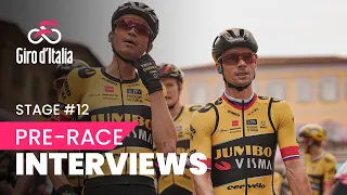 Giro d'Italia 2023 | Stage 12 | Pre-Race Interviews