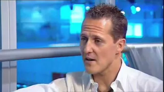 Michael Schumacher on Lewis Hamilton in 2008