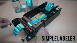 simple labeler bottle labeling machine