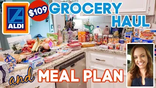 ALDI GROCERY HAUL | WEEKLY MEAL PLAN | ALDI PRODUCT REVIEW