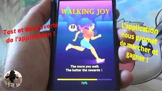 Walking Joy: discovery of the application that allows you to win while walking