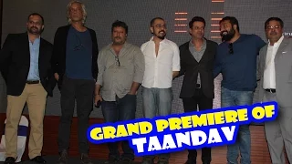 Taandav Movie Premiere Full Video