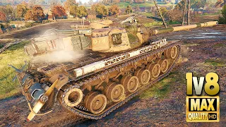 T110E5: Один командир против 8 - World of Tanks