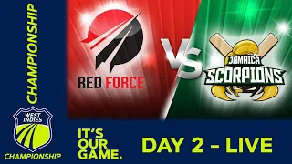 🔴 LIVE  Trinidad & Tobago v Jamaica - Day 2 | West Indies Championship | Thursday 30th March 2023