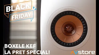 Boxe KEF in oferta Black Friday 2020 la AVstore!