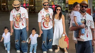 Dheeraj Dhoopar With Wife Spotted At Airport | MS shorts