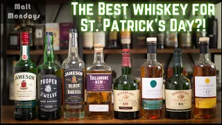 The BEST Irish Whiskey?! | Blind Tasting 8 Irish Whiskies!