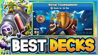 Top 5 BEST DECKS for the Double Evolution Global Tournament!