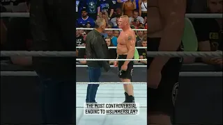 Brock Lesnar F5 Shane McMahon At Summer Slam 2016 #summerslam#brocklesnar#shanemcmahon