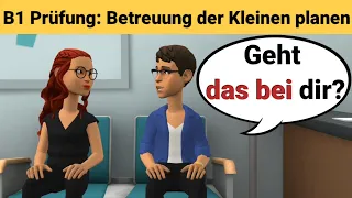 Oral exam German B1 | Planning something together/dialogue | talking part 3: Helping a friend