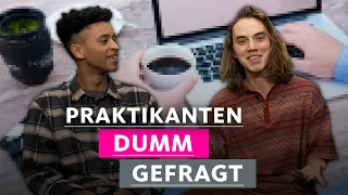 Sind Praktikanten zum Kaffeekochen da?  | 1LIVE Dumm Gefragt