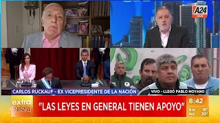 🗣 "No defienden a los trabajadores, sino sus interesas" - Ruckauf sobre el paro CGT