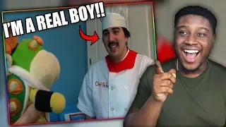 CHEF PEE PEE BECOMES A HUMAN! | SML Movie: Bowser Junior's Big Vacation Reaction!