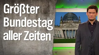 Der größte Bundestag aller Zeiten und mehr Mitarbeiter in Ministerien | extra 3 | NDR