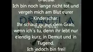 Musical Dracula Zu Ende Karaoke & Lyrics Low