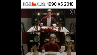 Home Alone 1990 vs 2018 Comparison