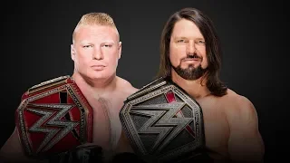 FULL MATCH - SURVIVOR SERIES 2018: Brock Lesnar vs AJ Styles