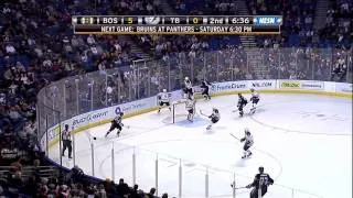 Zdeno Chara goes after Steve Downie 2/11/10 1080p HD