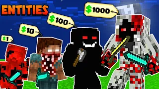 Minecraft, But I Can Buy Scary Entities Powers