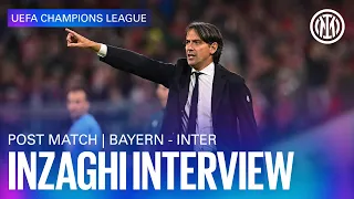 BAYERN MONACO 2-0 INTER | SIMONE INZAGHI INTERVIEW 🎙️⚫🔵