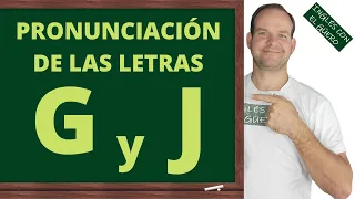 Cómo Pronunciar las Letras "G" y "J" en inglés: fonética inglesa - Clase 12, nivel básico