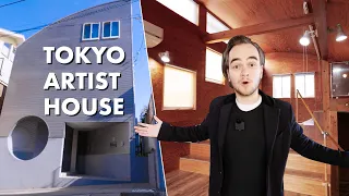 Inside a $500,000 Tokyo CUSTOM ARTIST'S HOUSE | Tokyo Portfolio Home Tour