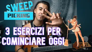 3 Esercizi Per Iniziare Oggi Con Lo Sweep Picking