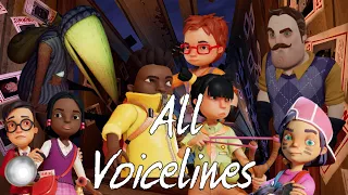 Hello Neighbor: Search & Rescue All Voicelines (With subtitles)