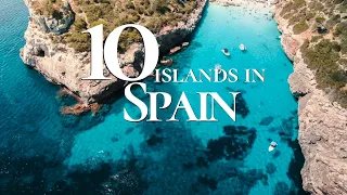 10 Most Beautiful Islands to Visit in Spain 🇪🇸 4K | Best Places to Visit in Spain