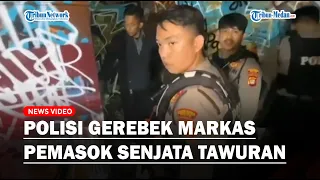 POLISI GEREBEK MARKAS Pemasok Senjata Buat Para Remaja Tawuran di Depok