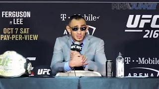 Tony Ferguson full post-UFC 216 press conference