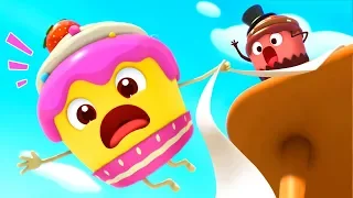 Strawberry Cupcake and Friends | Learn Fruits, Color Song | Nursery Rhymes | Kids Songs | BabyBus