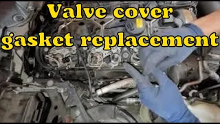 bmw 335i n55 valve cover gasket replacement full detail