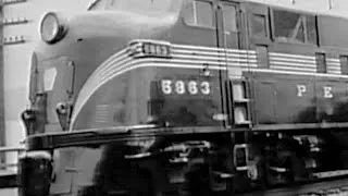 Pennsylvania RailRoads Progress On The Rails 1952 Trains Educational Documentary WDTVLIVE - The Best