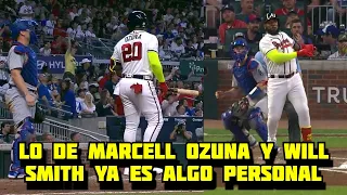 Marcell Ozuna vuelve a Golpear con su Bate a Will Smith 😳 Pero Esta vez el Catcher se quedo Callado